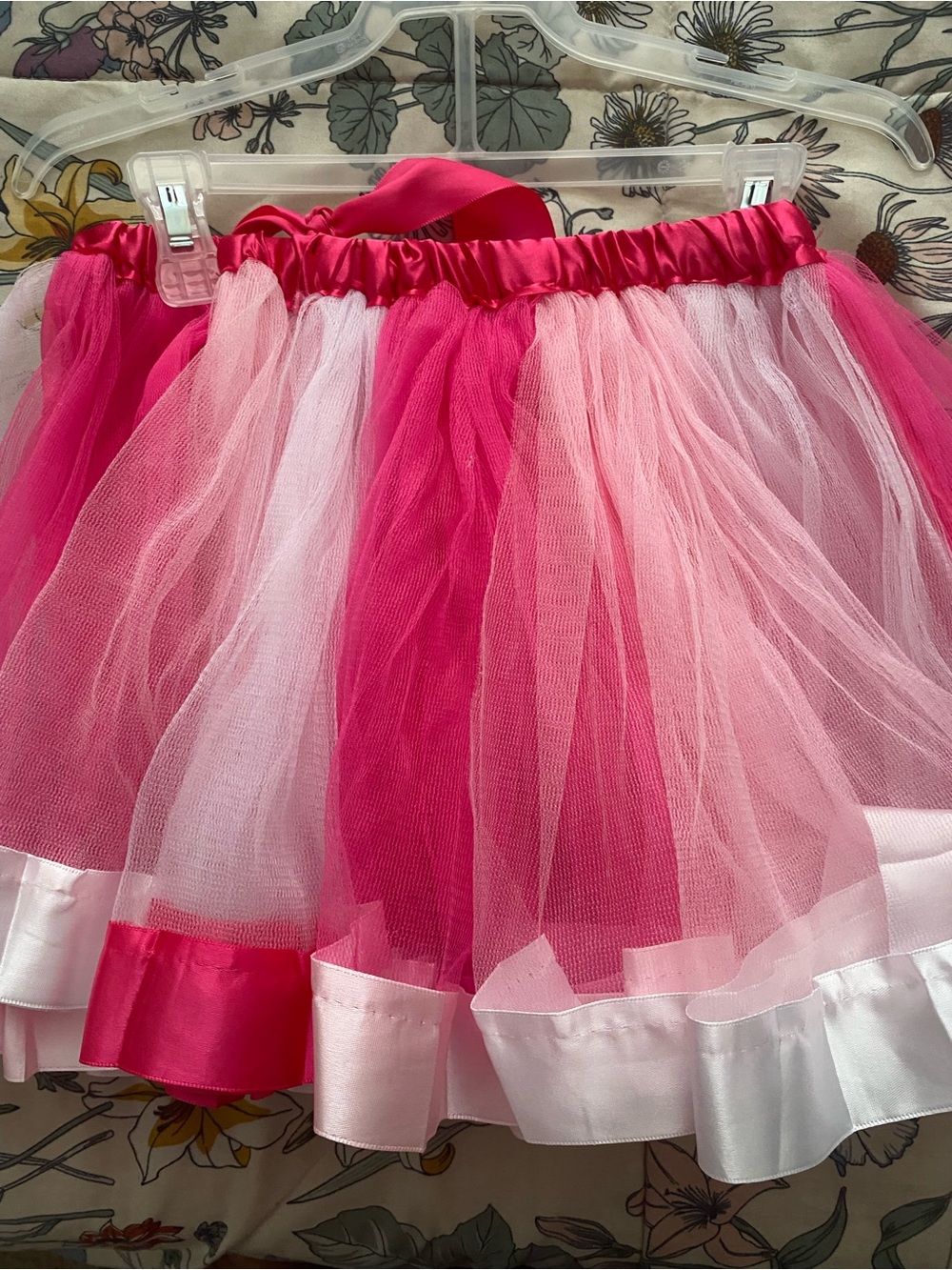 Pink & Light Pink Tulle Tutu Skirt
